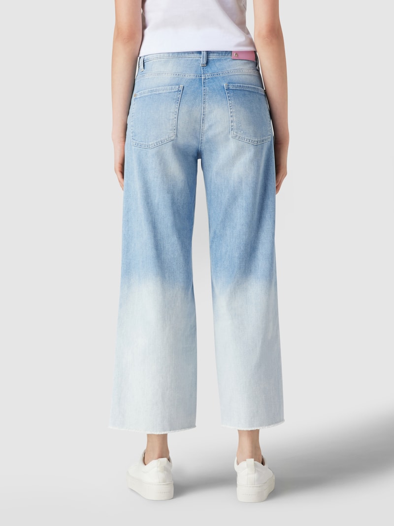Mid Rise Culotte in hellblau