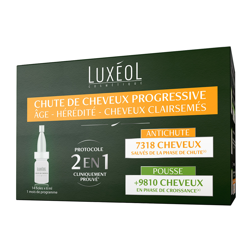Luxéol Luxéol - Chute de cheveux progressive 2en1 Cosmétiques