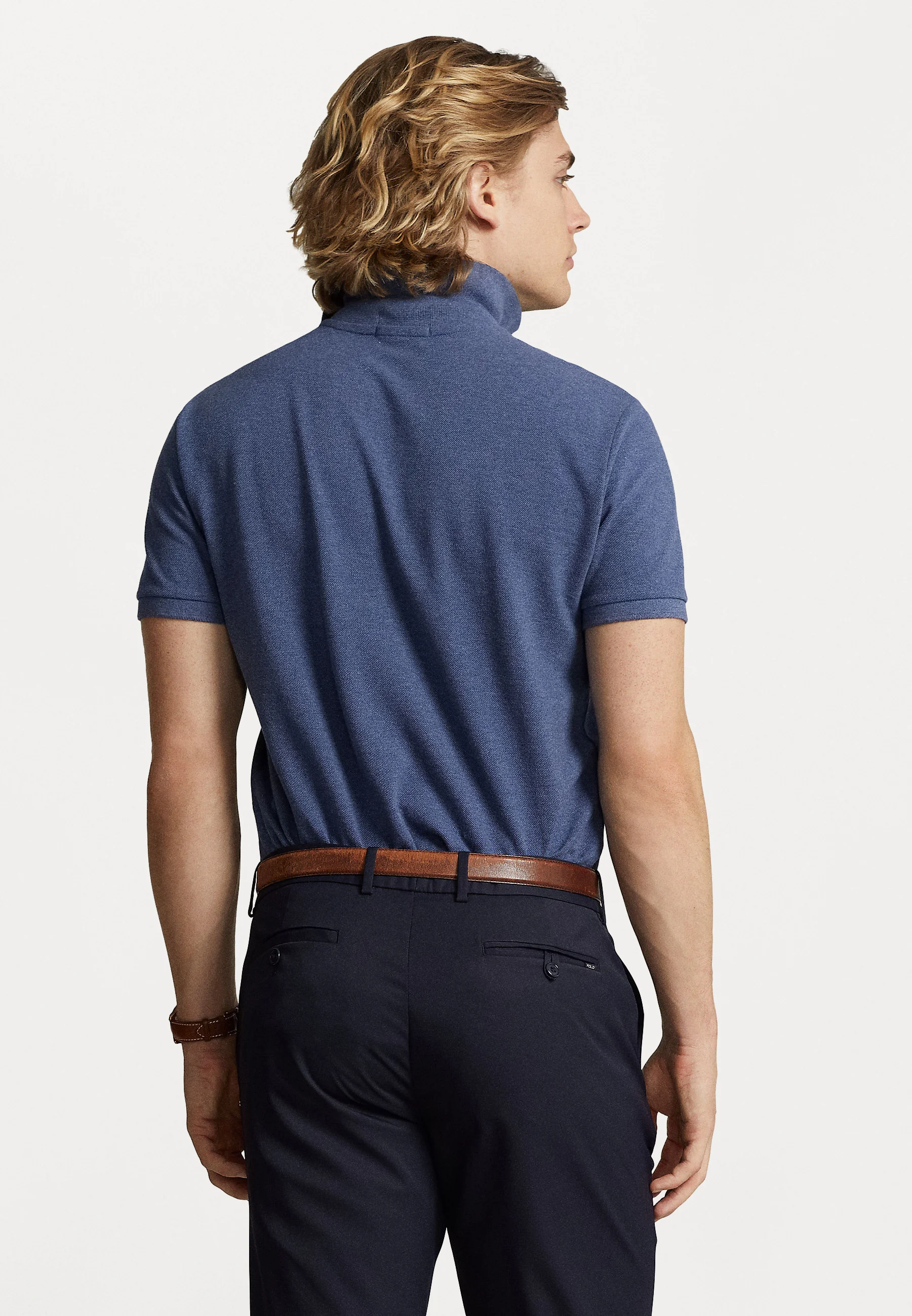 Polo Ralph Lauren SLIM FIT MESH SHIRT - Polo