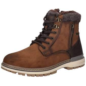 Puccetti Schnür Boots in braun