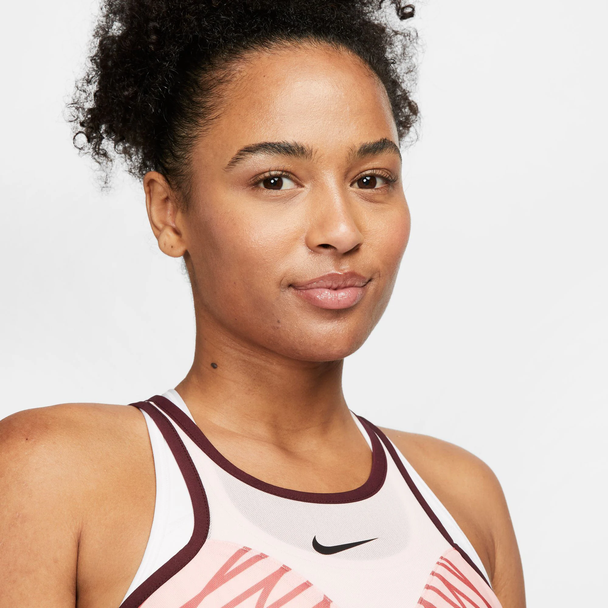 Dri-Fit Court Slam RG Tank-Top Damen - Rosa, Koralle