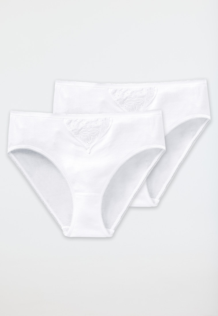 Tai Slips 2er-Pack weiß - Cotton Essentials