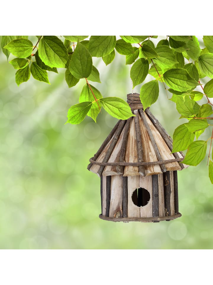 relaxdays Vogelhaus Nistkasten in Natur günstig kaufen onesize