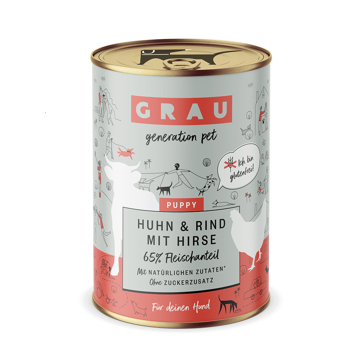 GRAU Puppy/Junior Huhn & Rind günstig kaufen bei ZooRoyal