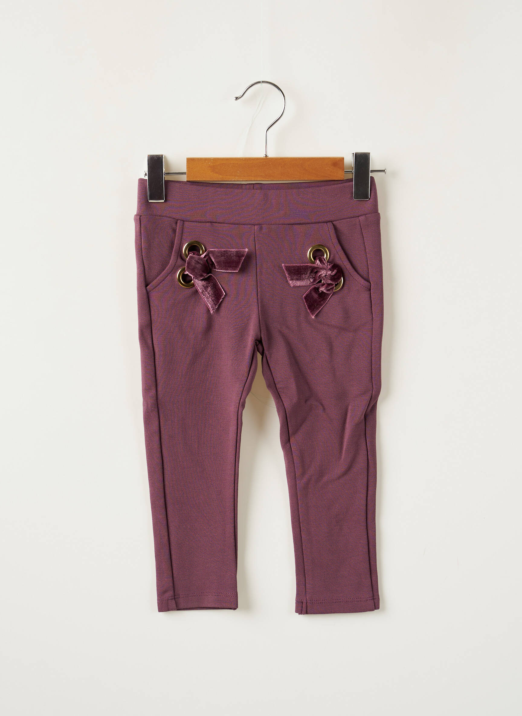 Lili Gaufrette Leggings Fille couleur bleu