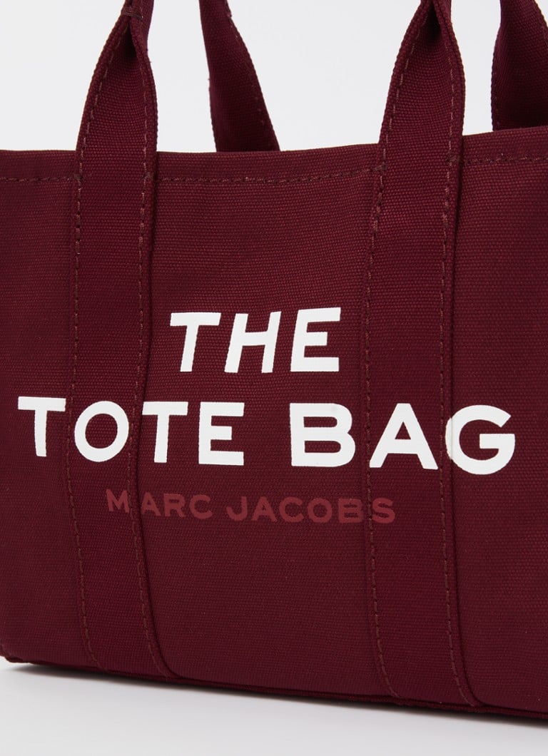 Marc Jacobs The Small Tote audekla rokassoma ar logotipu