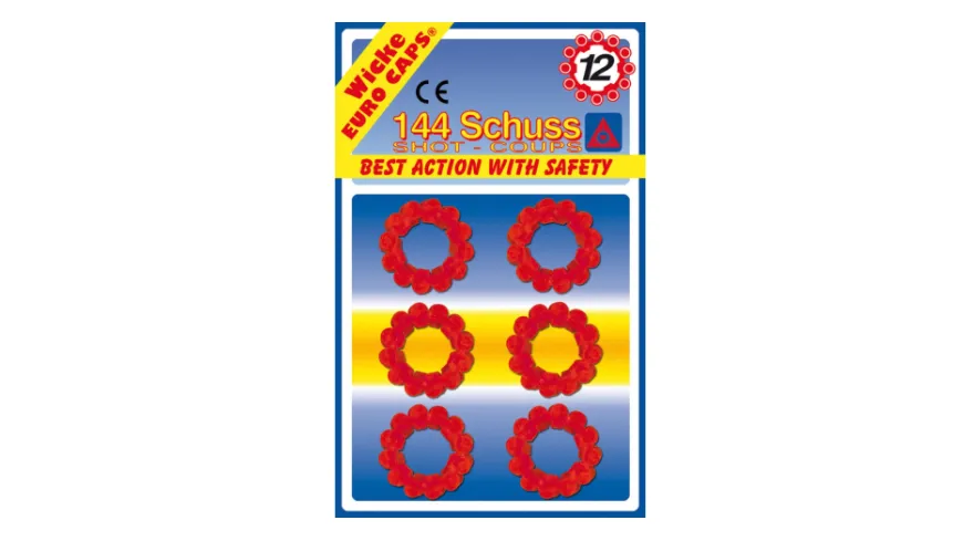 J.G. Schrödel - 12-Schuss Munition, 144 Schuss, Blister