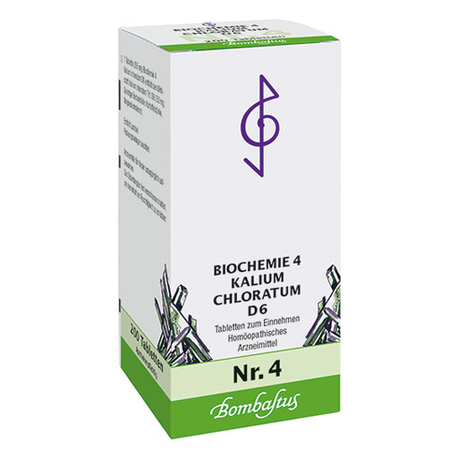 BIOCHEMIE 4 Kalium chloratum D 6 Tabletten  200 St  Tabletten