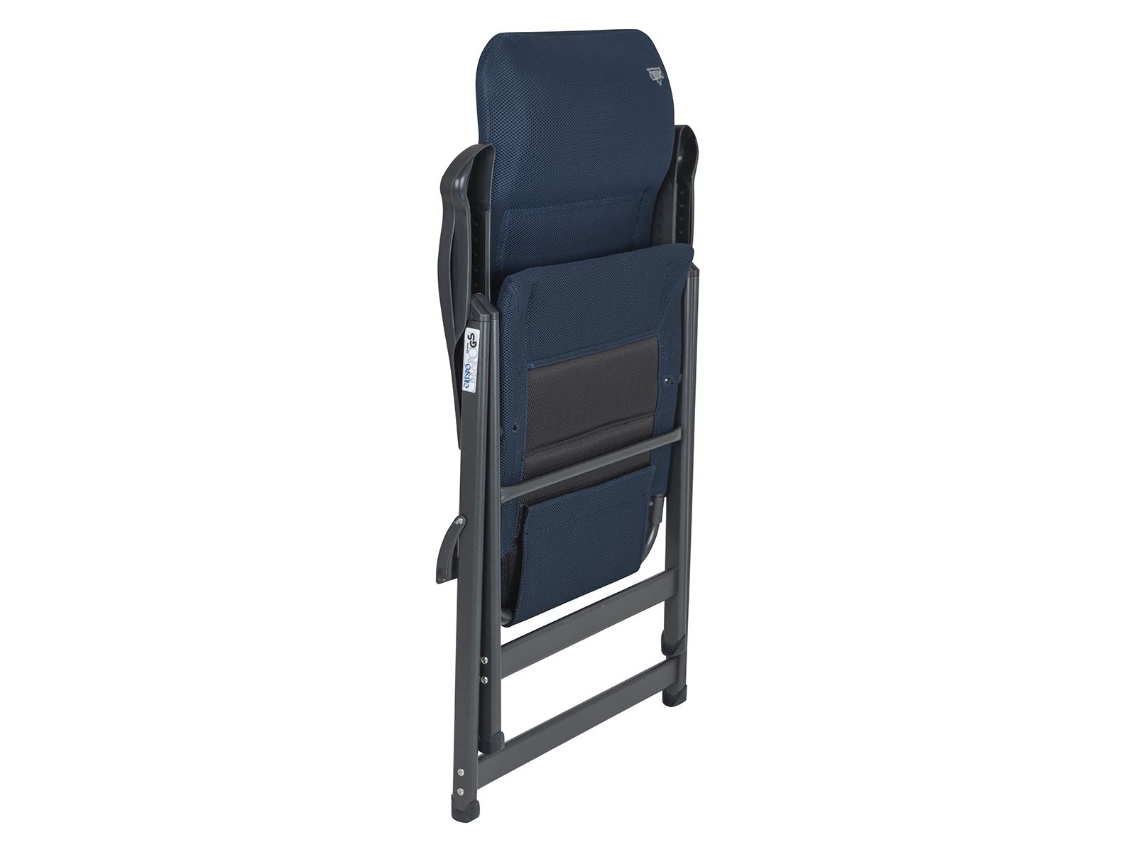 Crespo AP-237 Air-Deluxe Blue Klappstuhl