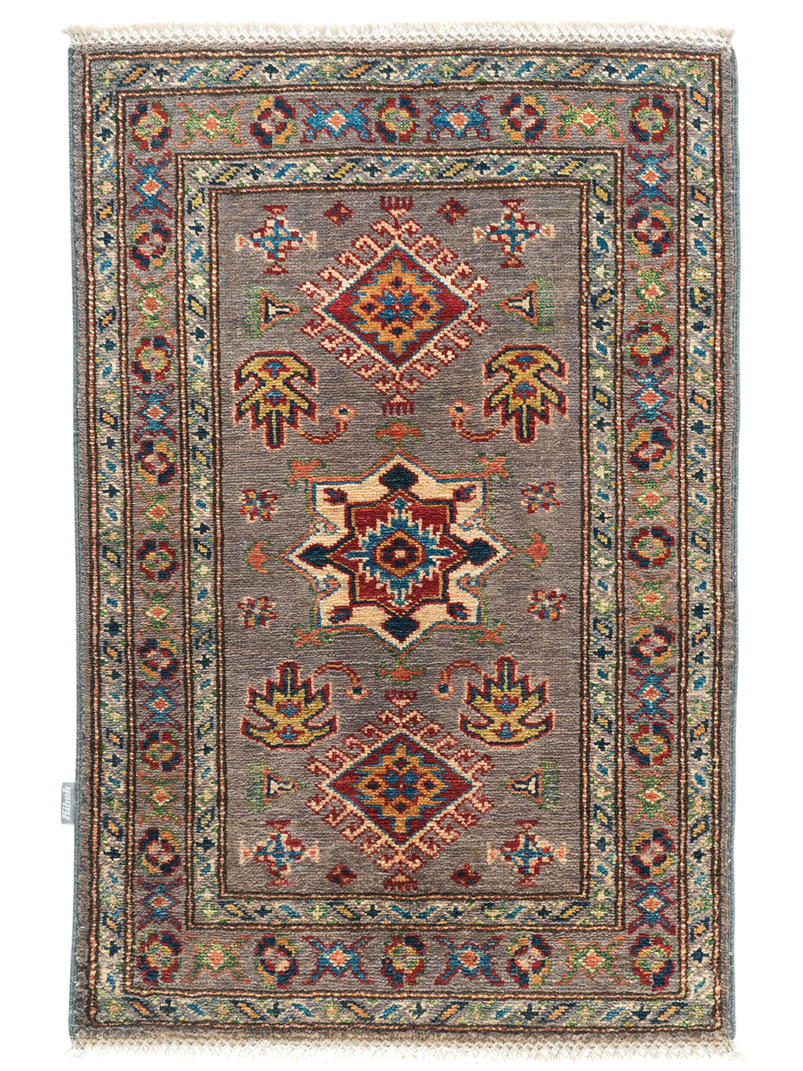 Kazak Ghazni ca. 62 x 92 cm, Unikat / Einzelstück
