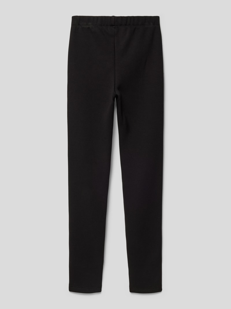 Sweatpants mit elastischem Bund in schwarz