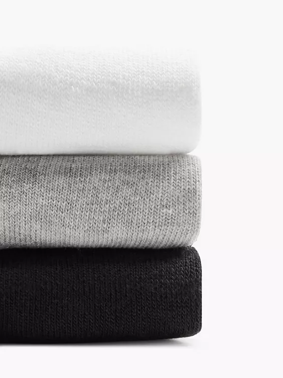 adidas Essentials Linear 3er Pack Crew Socken