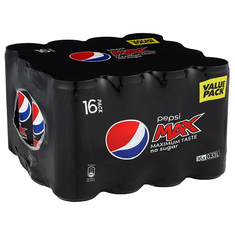 Pepsi Pepsi Max 16x0,33 l  boks