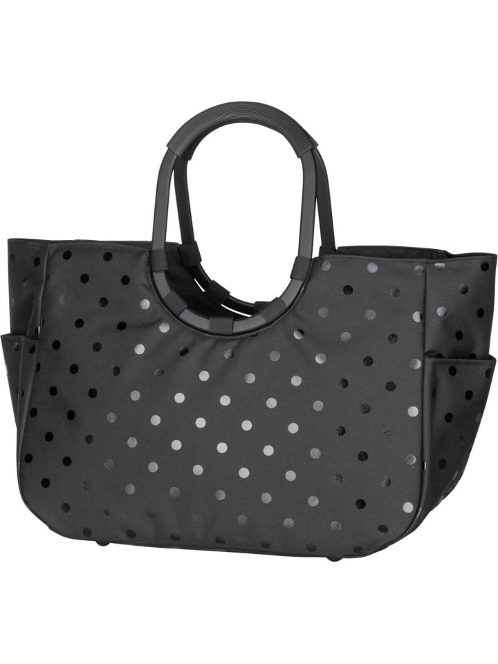 Reisenthel Einkaufstasche loopshopper L in Glossy Dots Black günstig kaufen onesize