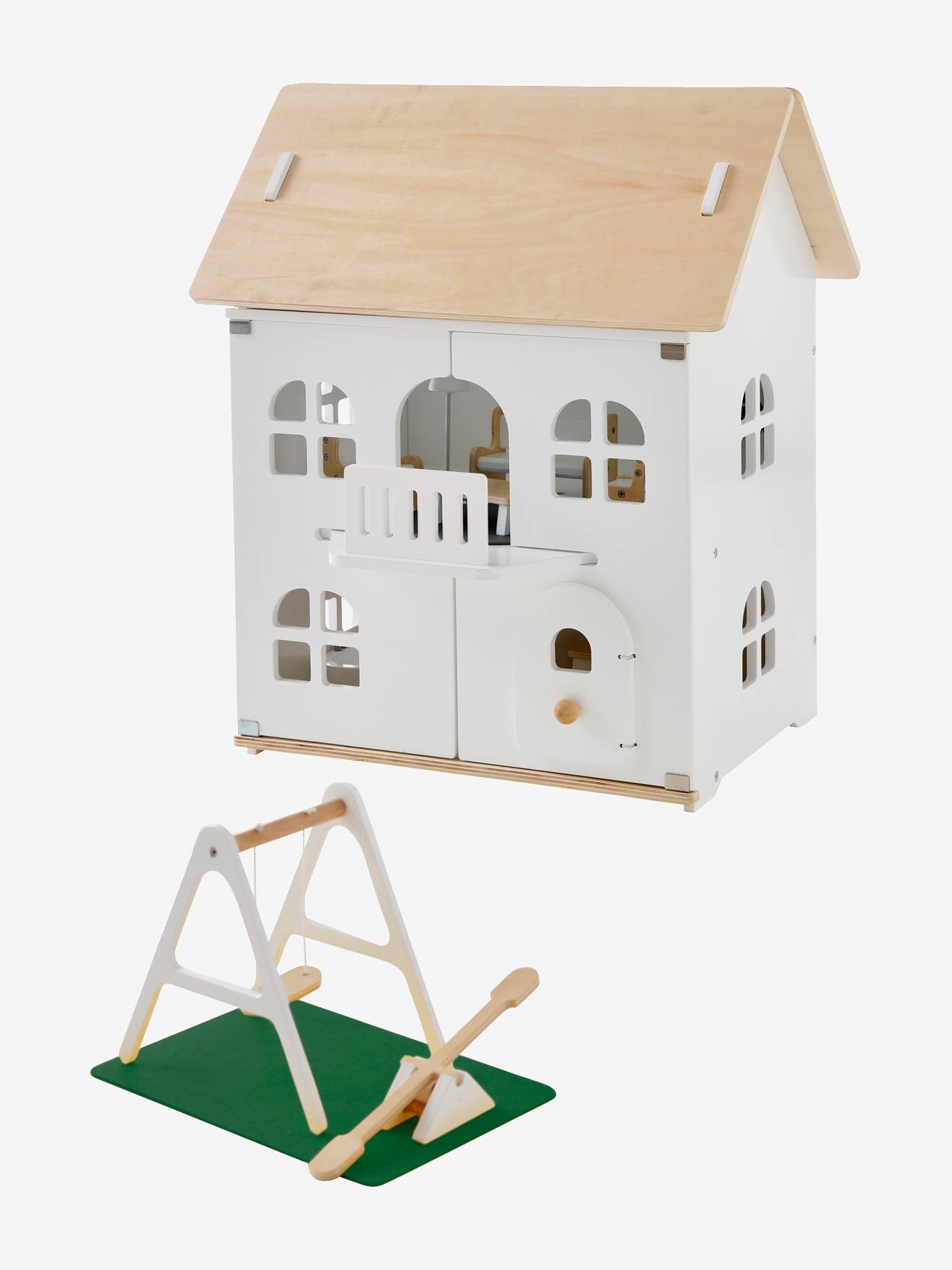Maison romantique des amis des petits + mobilier en bois FSC® blanc
