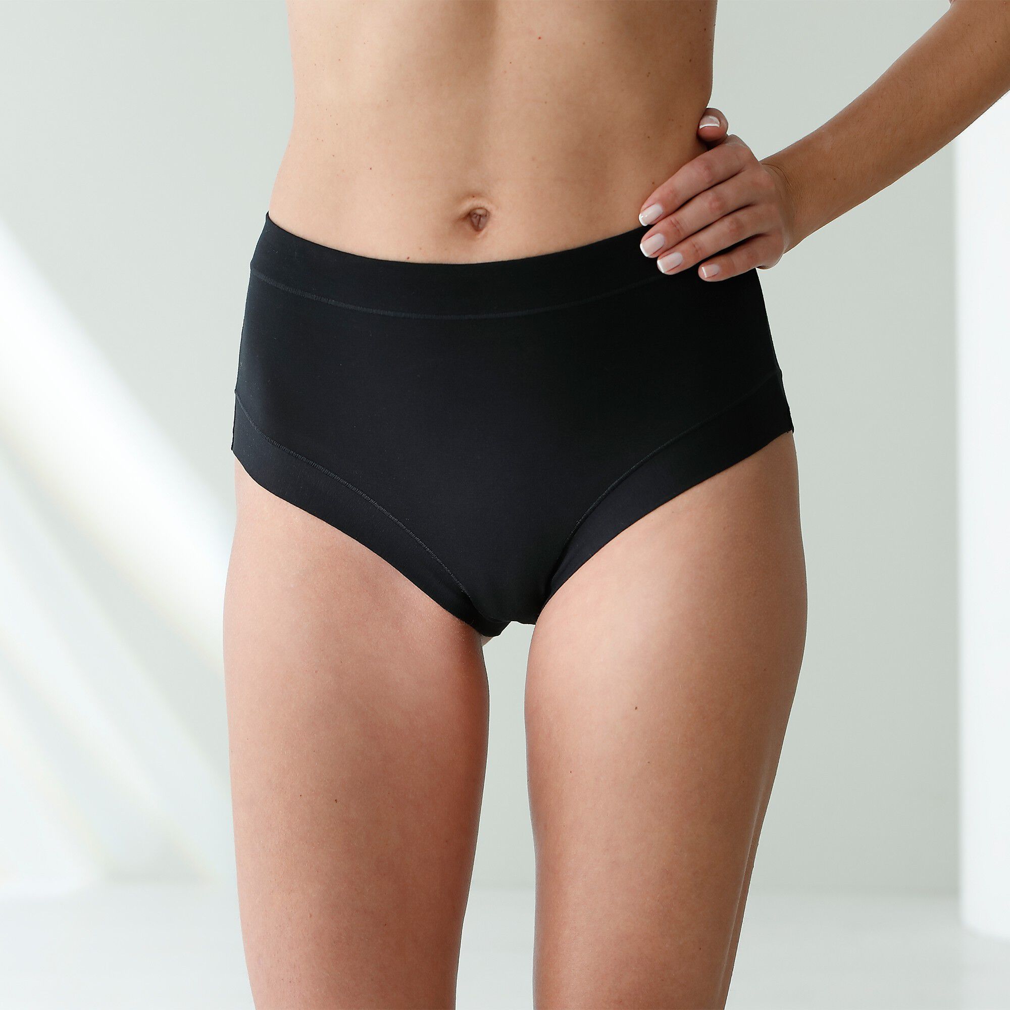 Culotte coton stretch forme maxi ceinture confort 