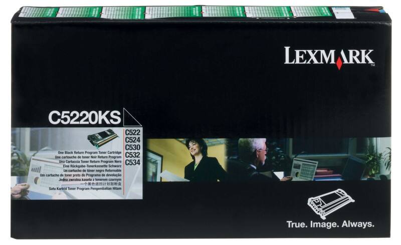 Lexmark Original Tonerkartusche C5220KS Schwarz