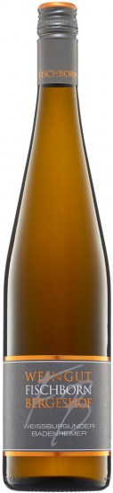 2018 Badenheimer Weissburgunder Bergeshof trocken - Weingut Fischborn Bergeshof