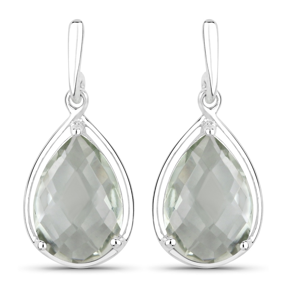 Rafaela Donata Boucles doreilles Argent sterling Améthyste en Argent Bijoux