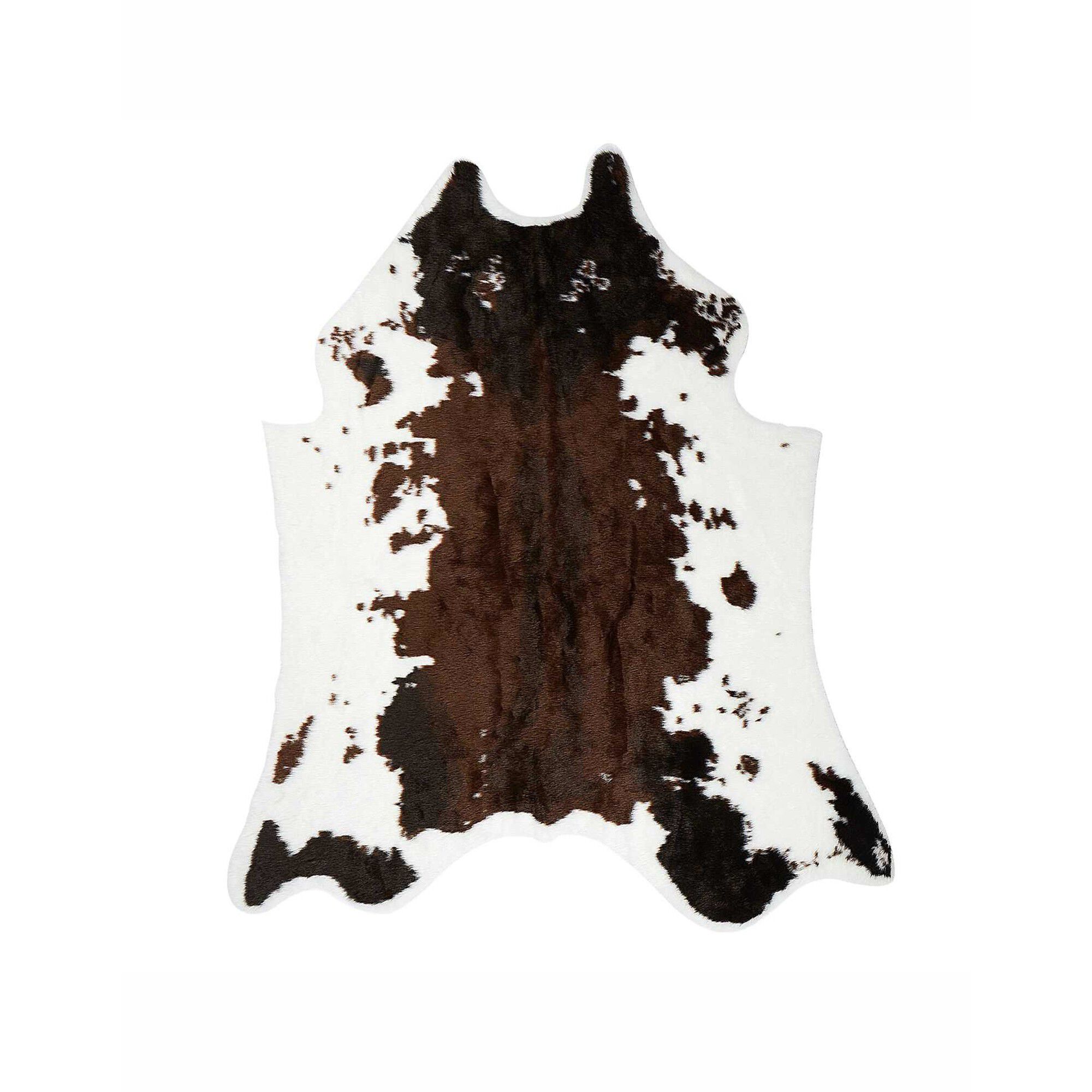 Tapis effet peau de vache