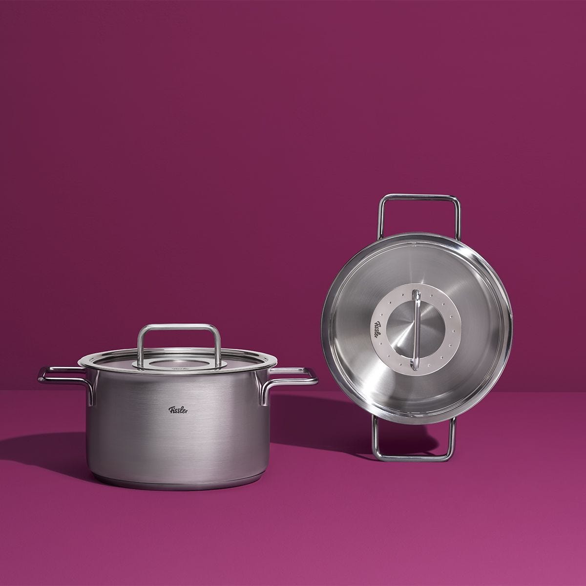 Fissler Pure Collection Bratentopf mit Glasdeckel