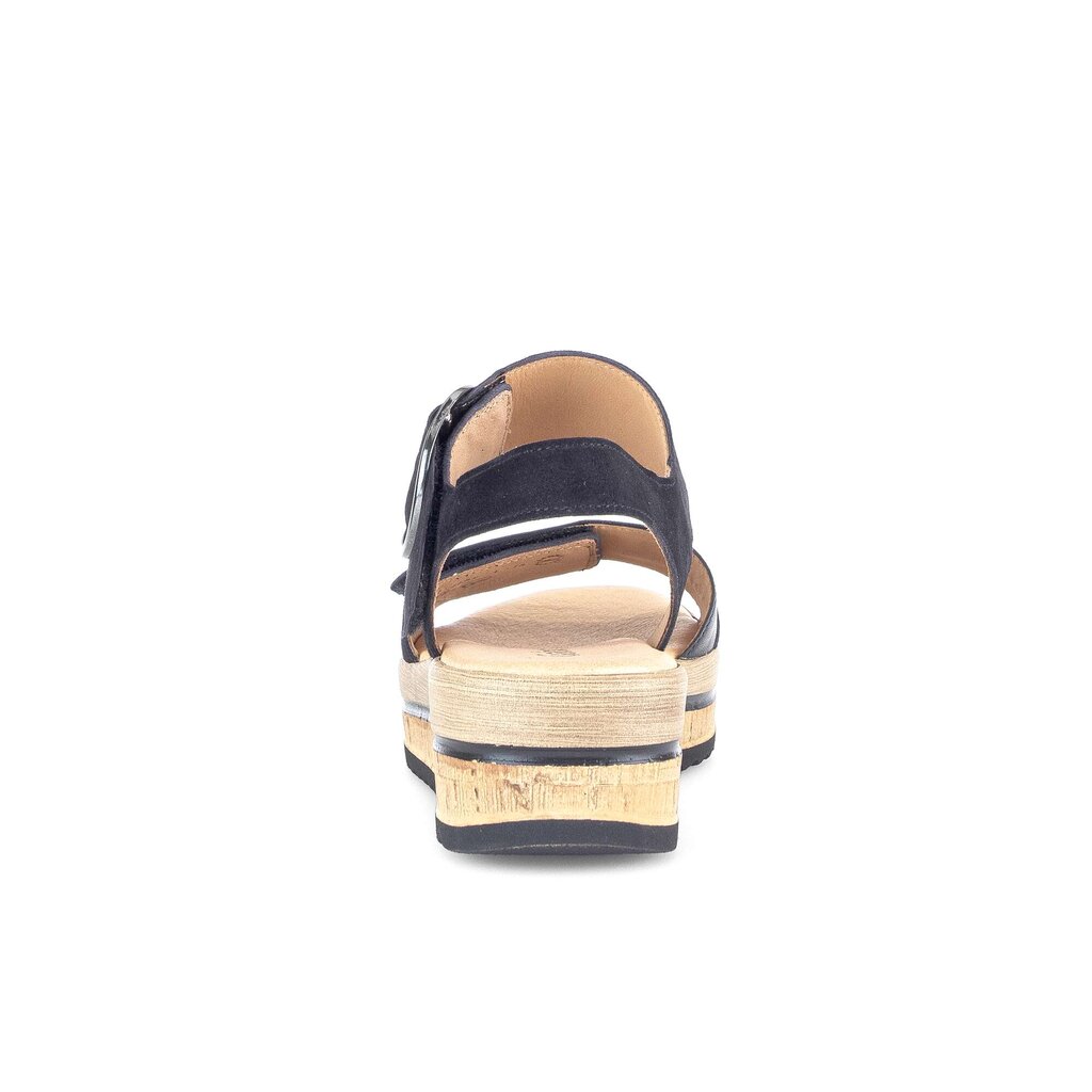 Gabor fashion Plateau Sandale blau