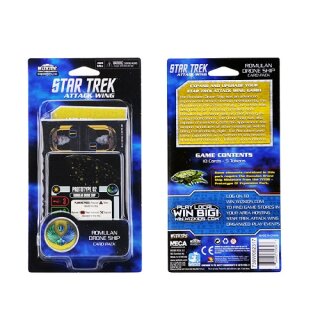 Star Trek Attack Wing: Romulan Drone Ship (Wave 1) Card Pack (EN)