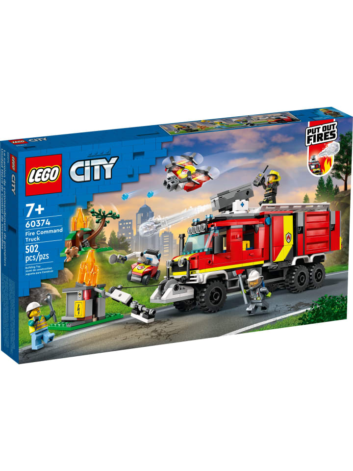 LEGO City 60374 Einsatzleitwagen der Feuerwehr günstig kaufen onesize