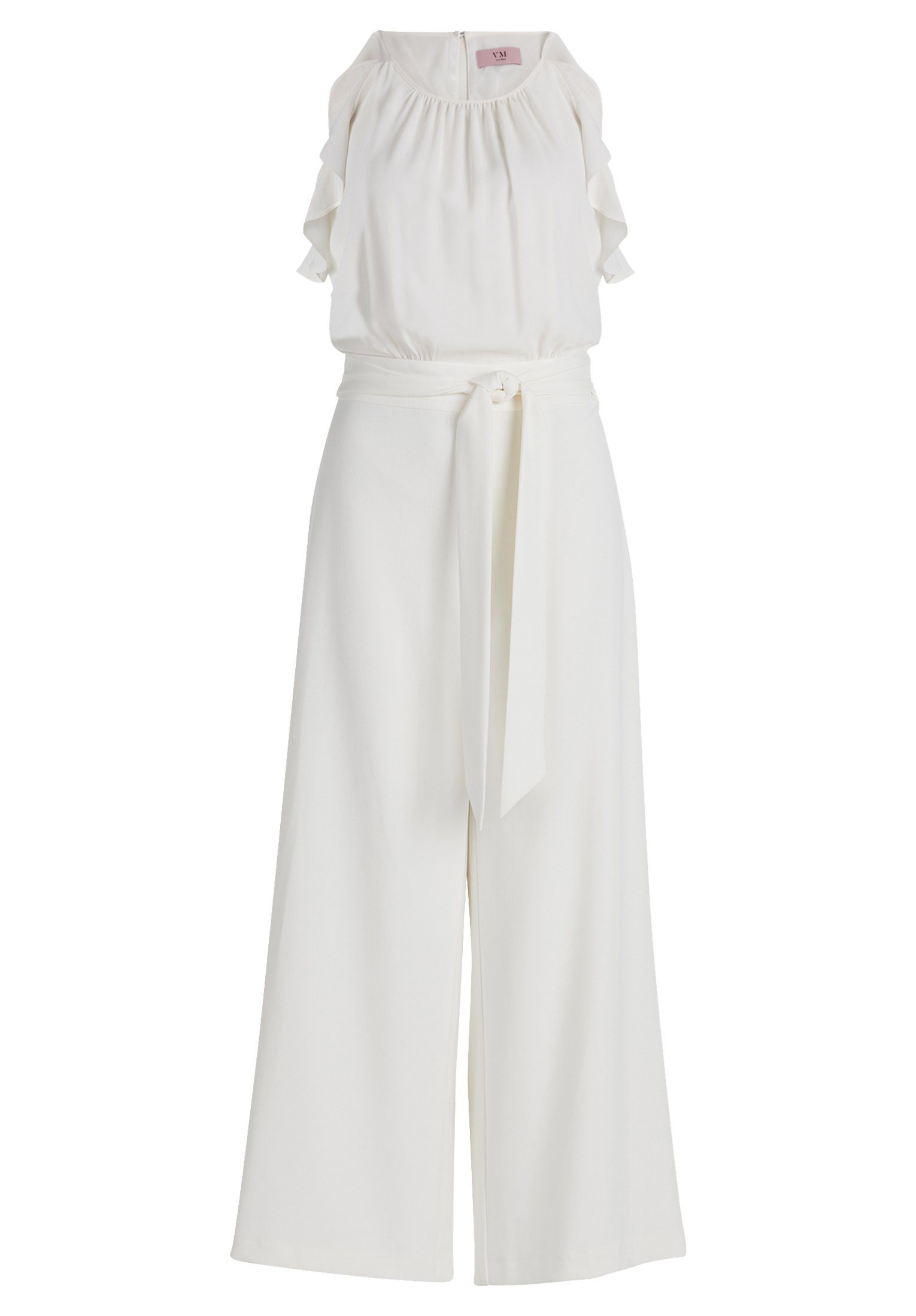 Vera Mont Jumpsuit mit Volant (1-tlg) Bindeband