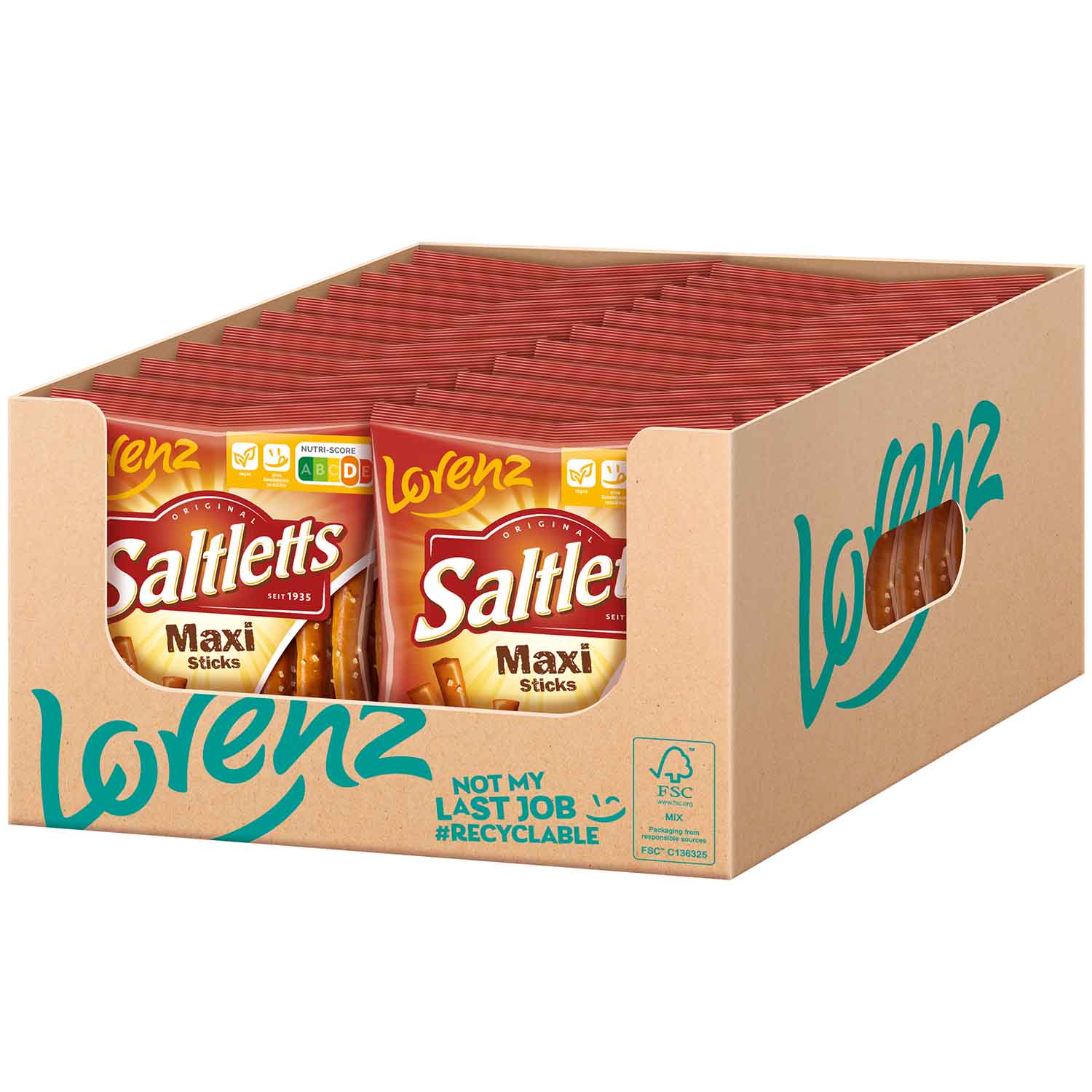 Saltletts Maxi Sticks 125g