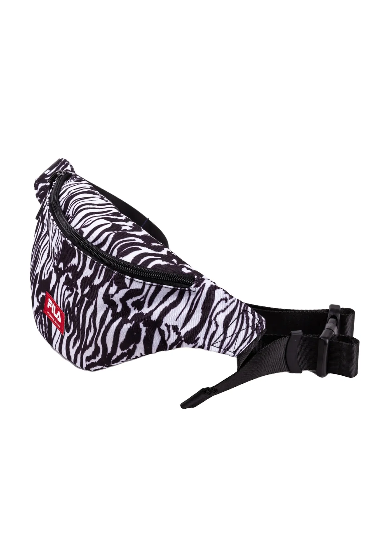 Fila  Unisex HELLWEIßE ABSTRAKTE ZEBRA-Hüfttasche