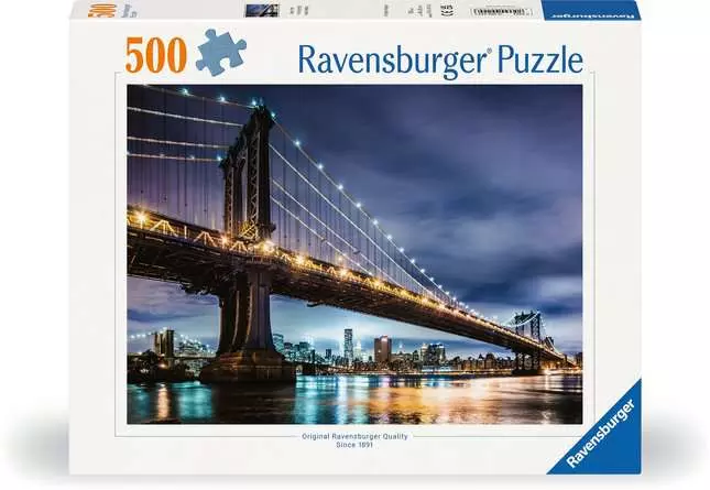 Puzzle 500 Teile - New York - die Stadt, die niemals schläft