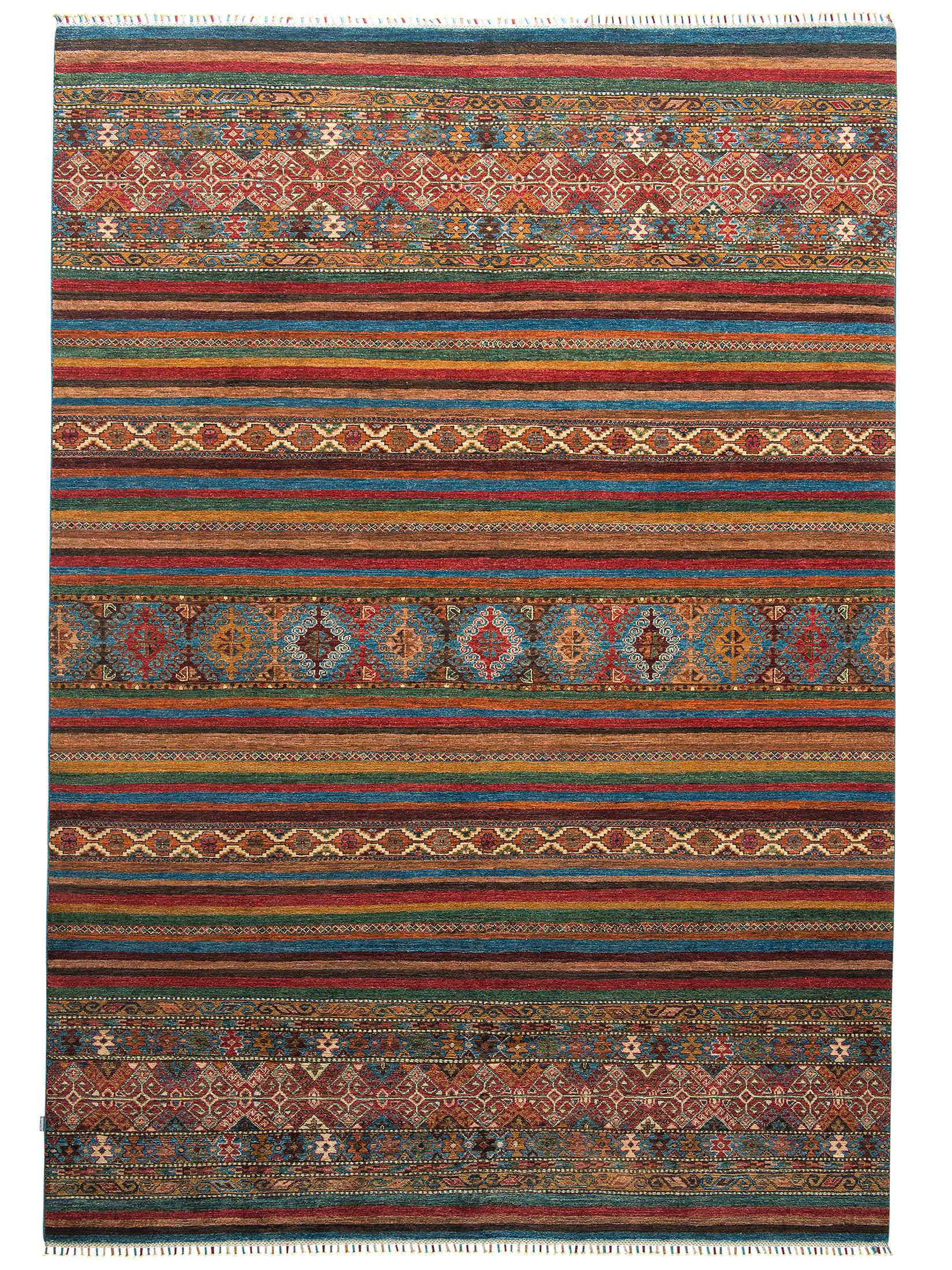 Chobi Schal ca. 212 x 304 cm, Unikat / Einzelstück
