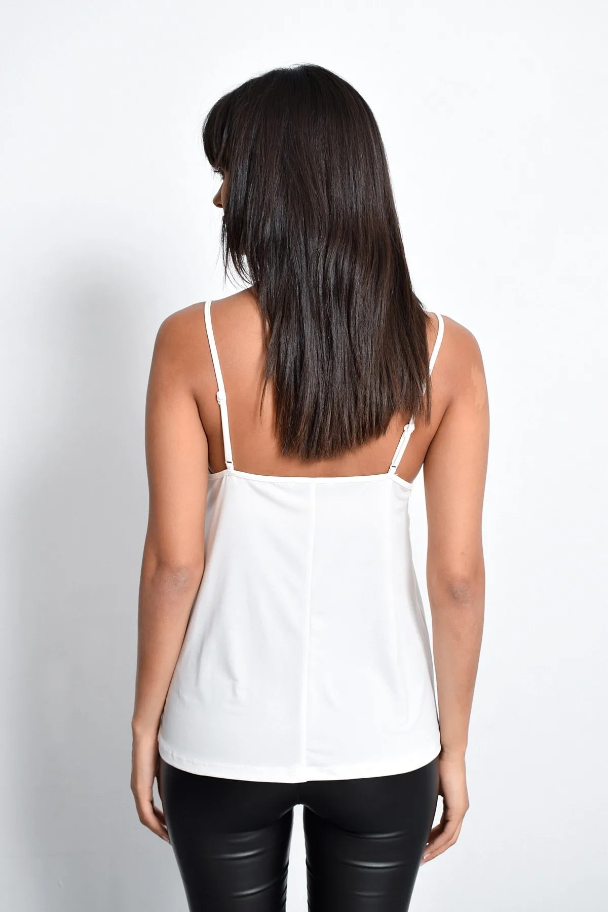 Cool & Sexy  Damen-Unterhemd aus weißer Spitze LPP5008