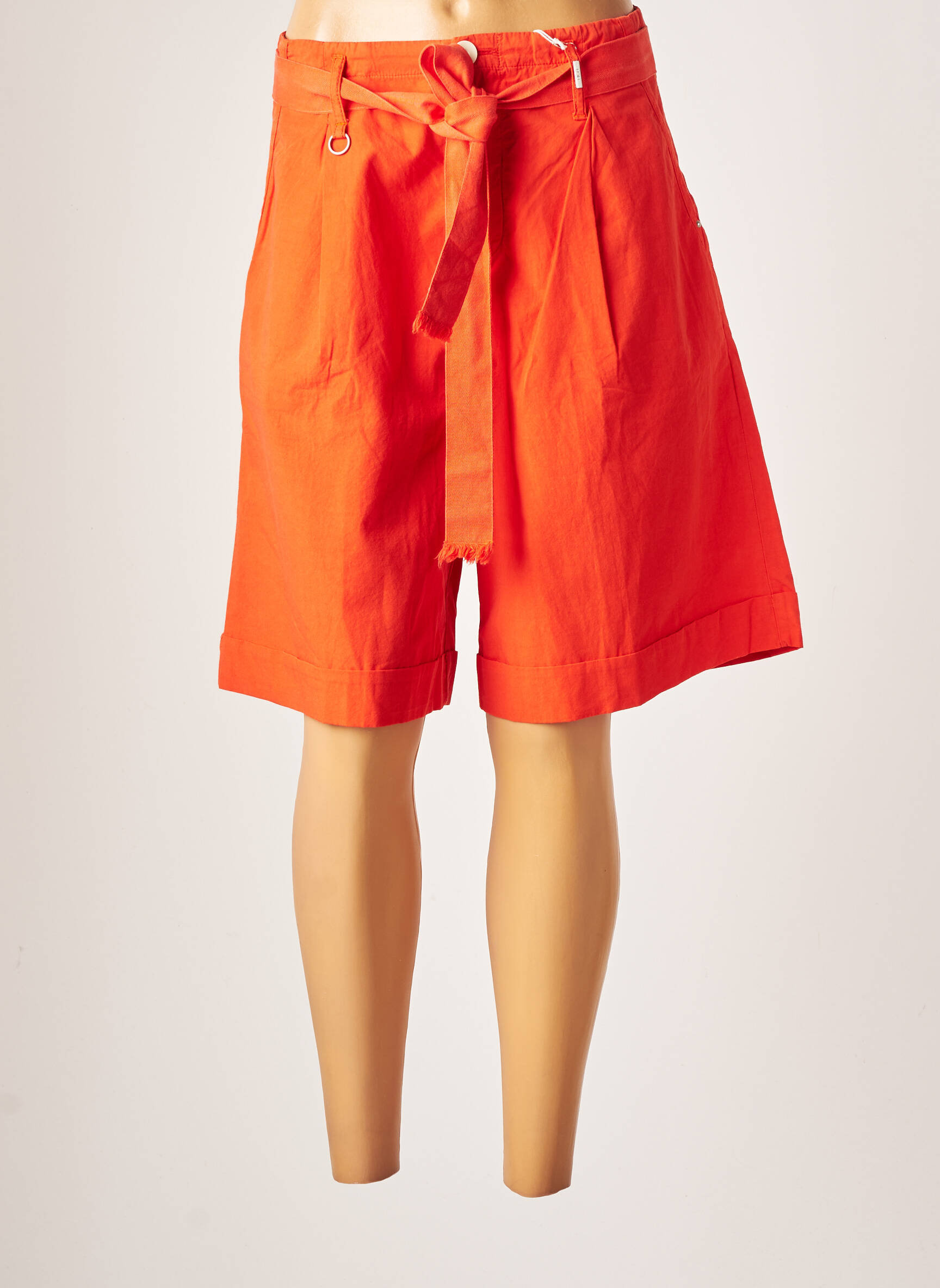 High Bermudas Femme couleur orange