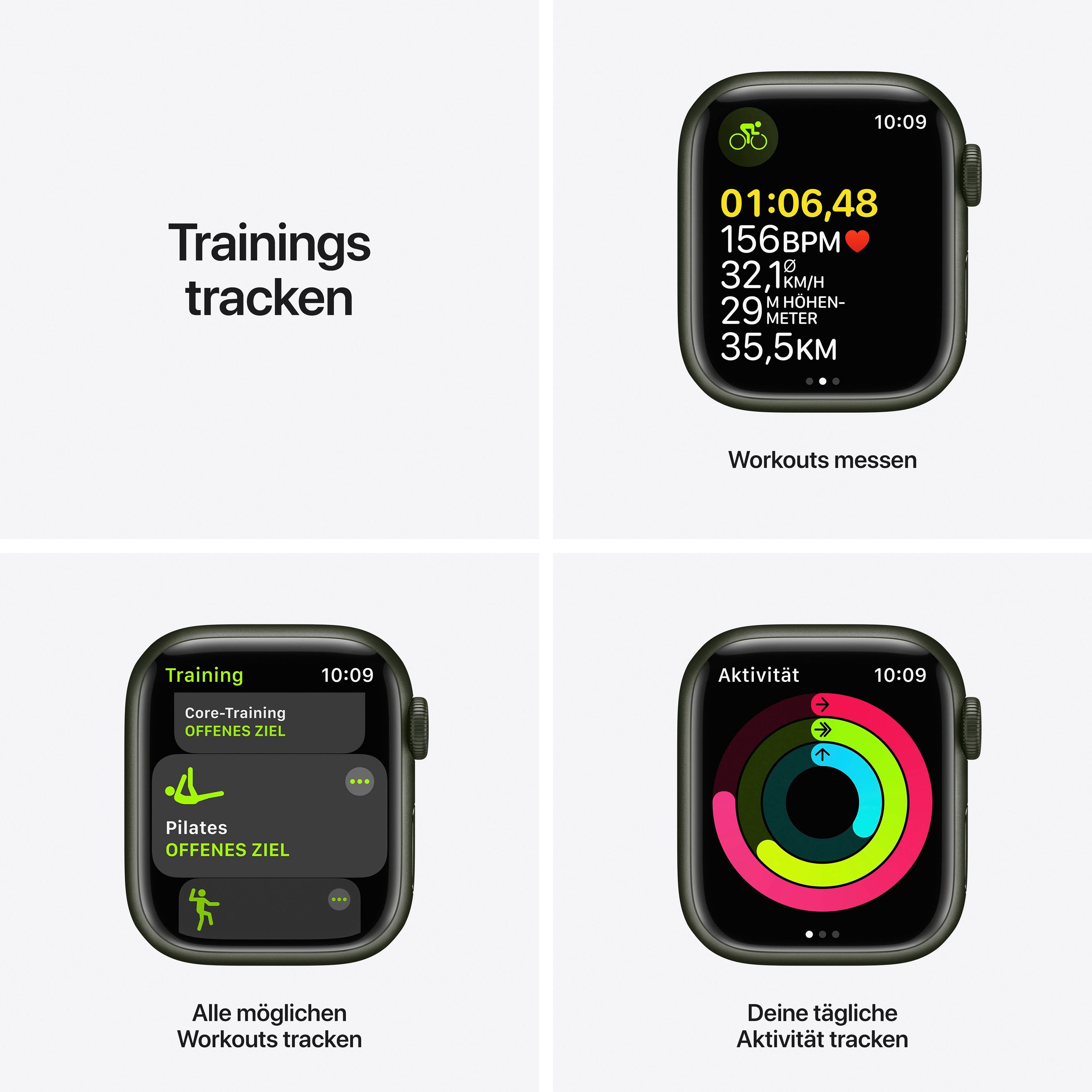Apple Watch Series 7 GPS + Cellular, 41mm Smartwatch (Watch OS 8)