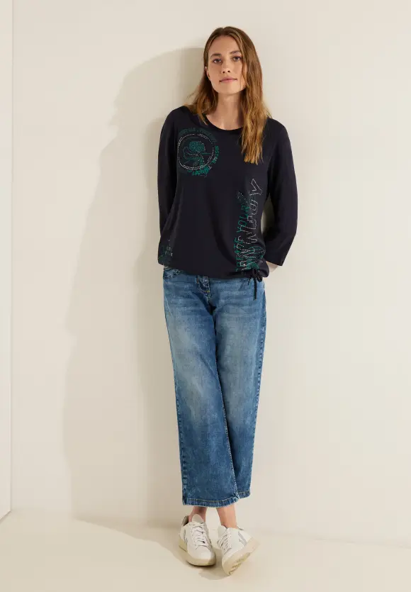 CECIL Shirt mit Frontprints
