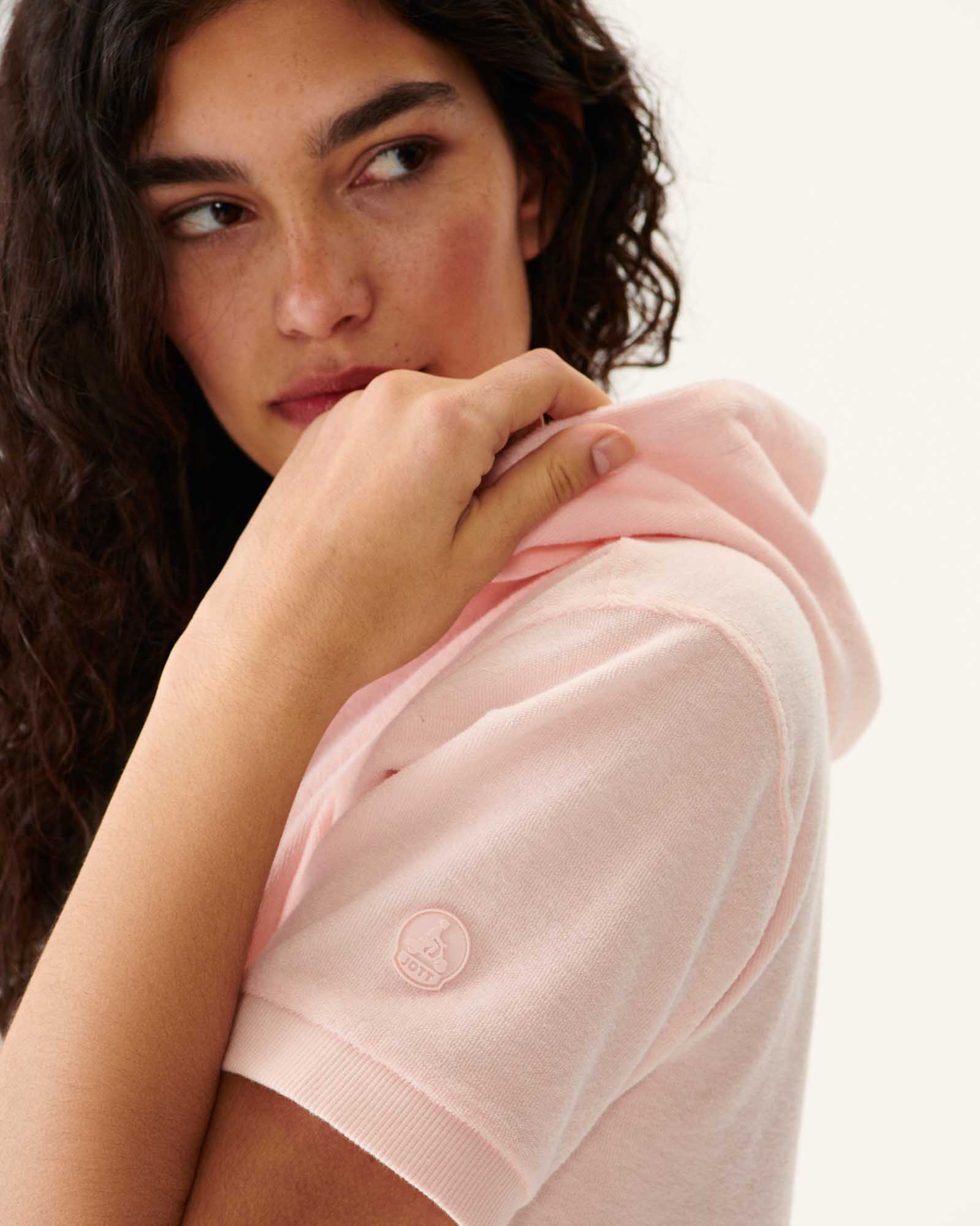 Robe éponge Rose clair Meg