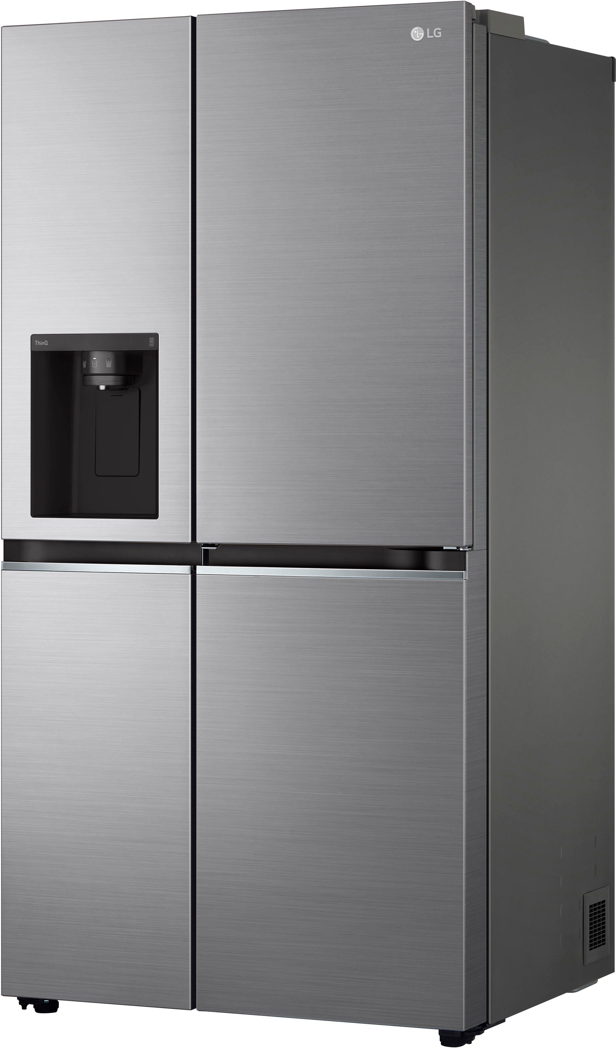 LG Side-by-Side GSJV71PZLE, 179 cm hoch, 91,3 cm breit, interner Wassertank - kein Festwasseranschuss nötig