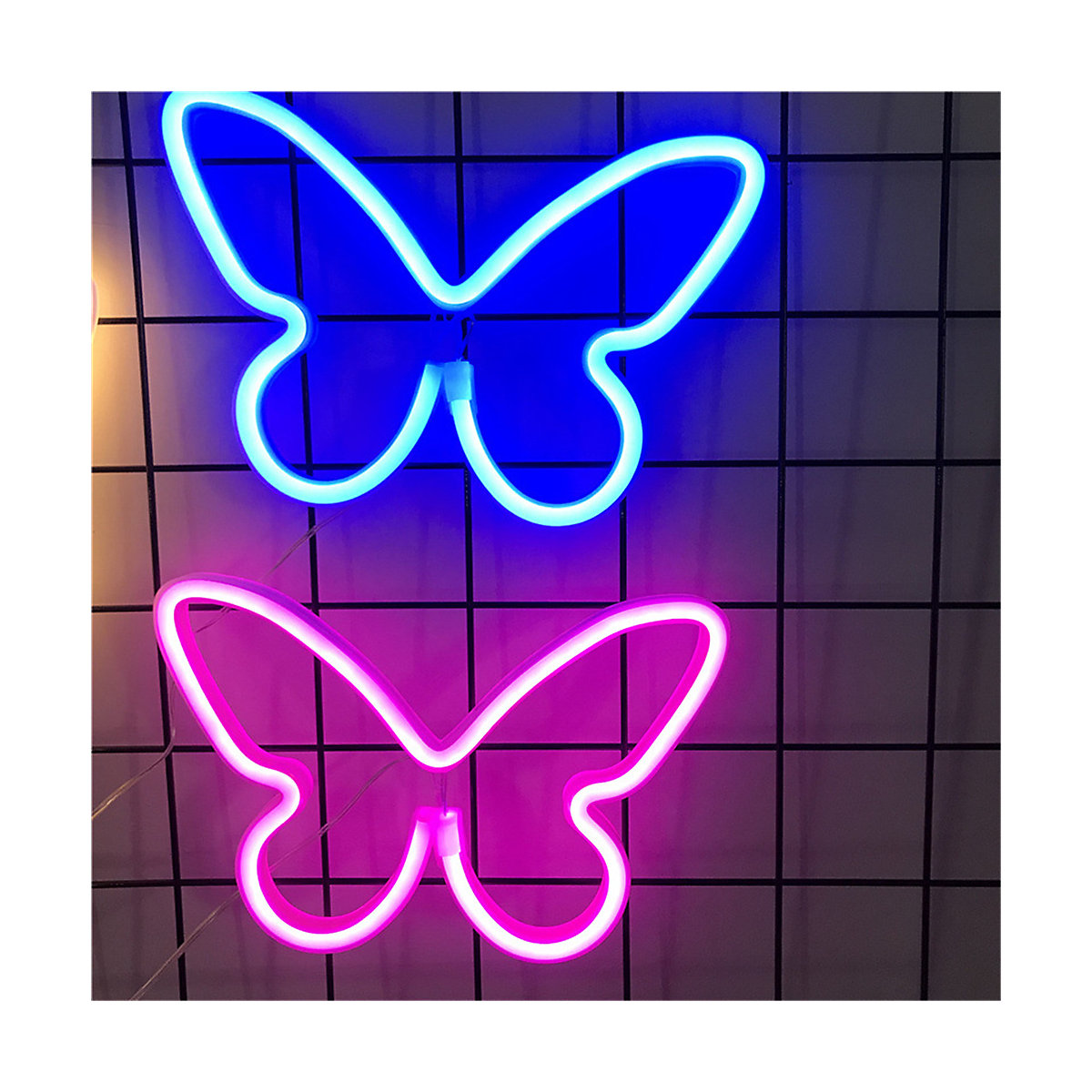 LED Neon Schild Lichter Schmetterling Nachtlichter für Kinder