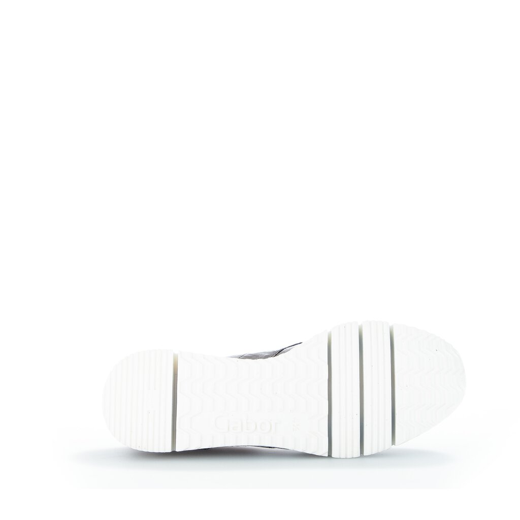 Gabor fashion Sneaker low silber