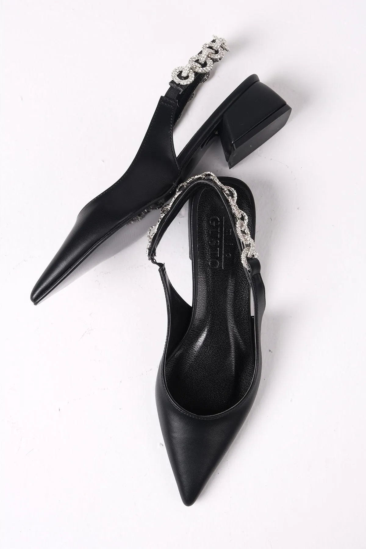Mio Gusto  High Heels - Schwarz - Blockabsatz