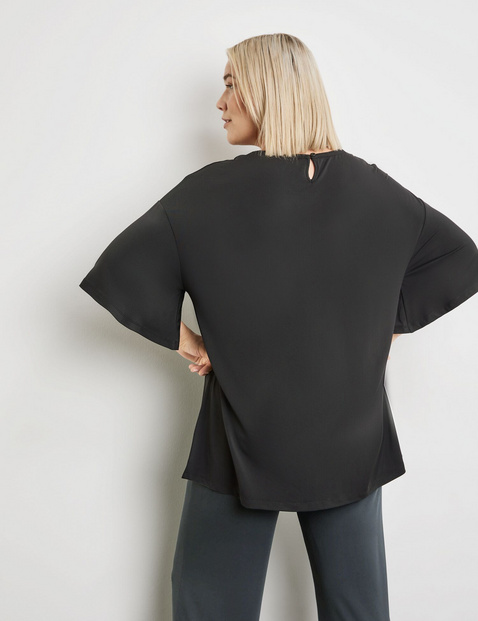 Legeres Shirt aus feinem Slinky-Jersey