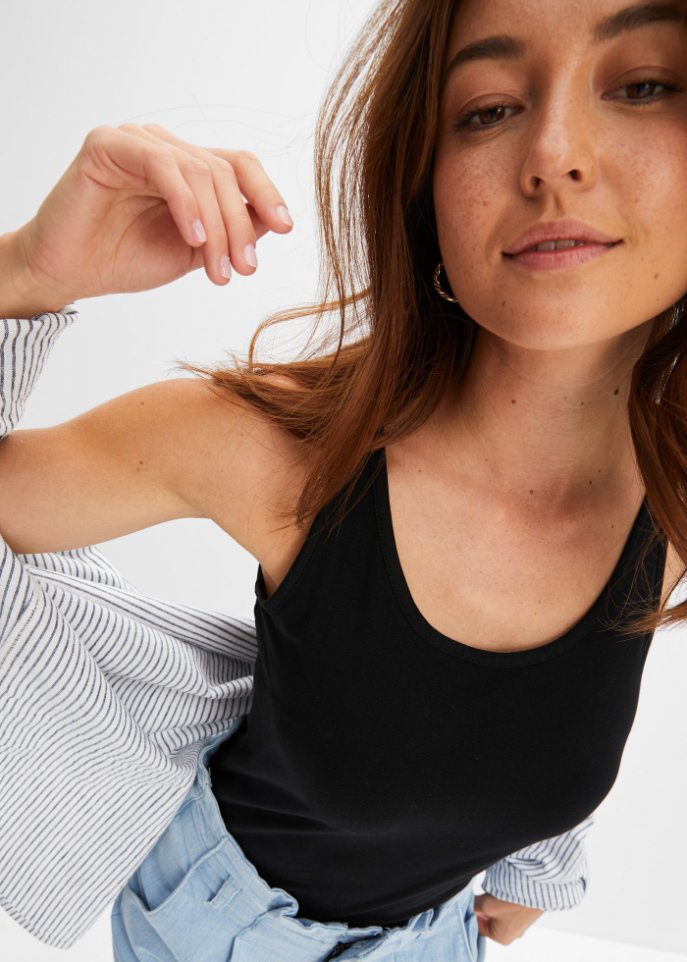 Stretch Tanktop, (2er Pack)