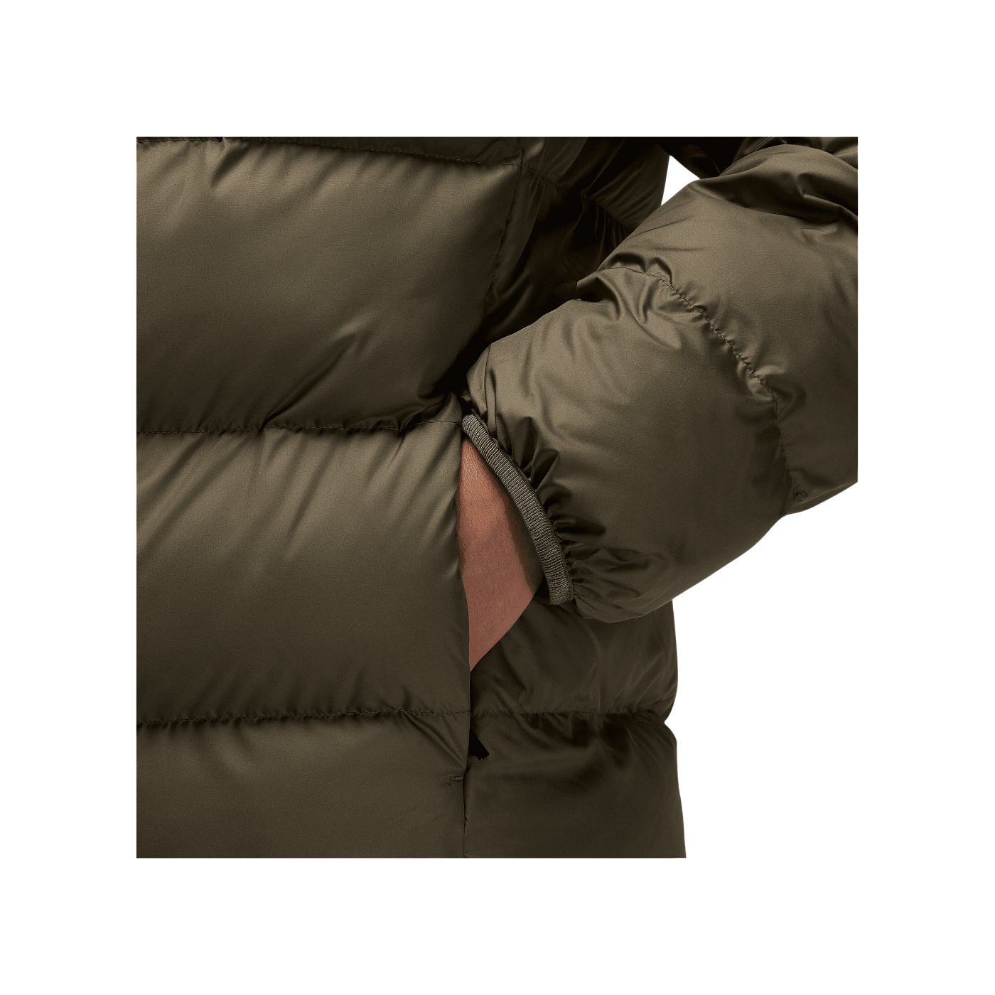Nike Puffer Jacke Grün F222