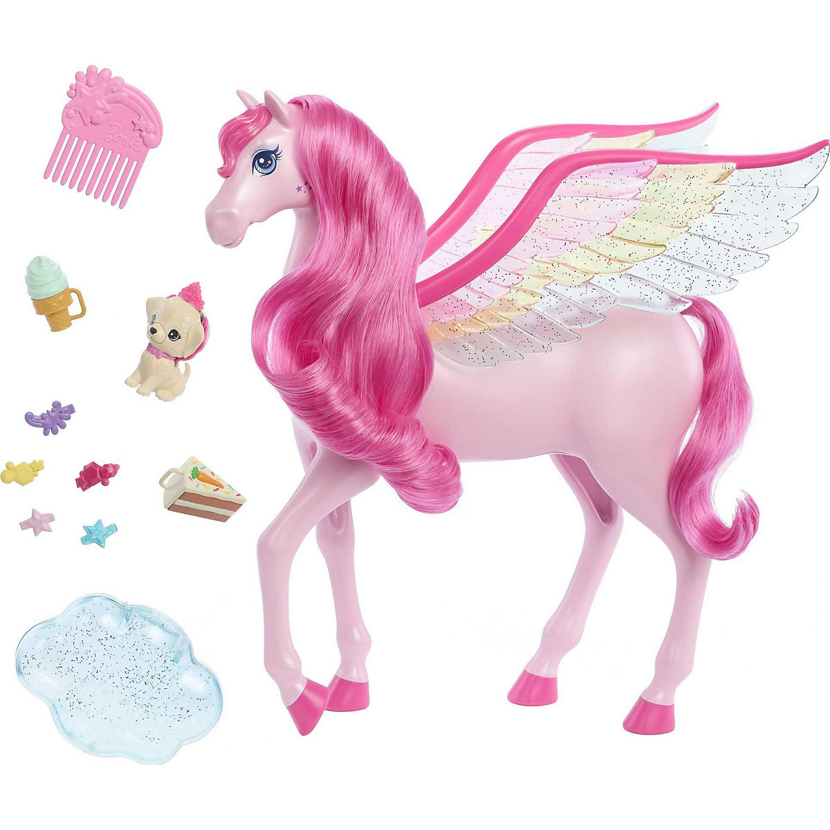Barbie Verborgener Zauber Einhorn Pegasus