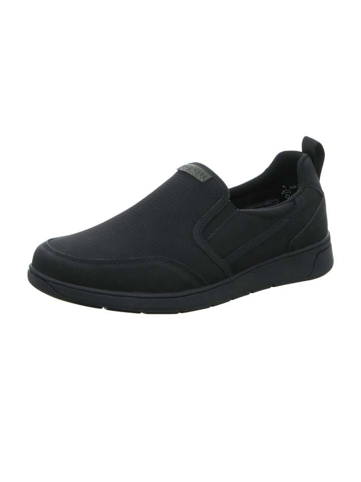 Bugatti Klassische Slipper in Schwarz günstig kaufen