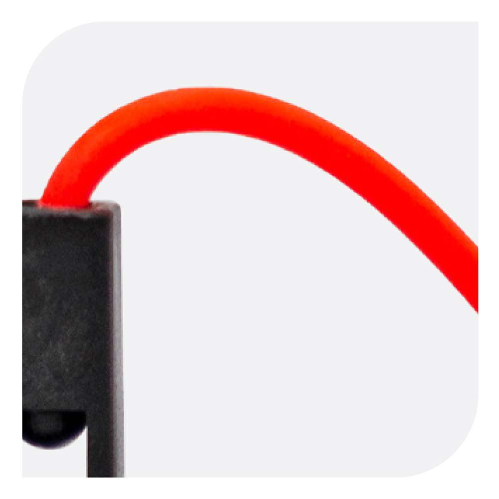 Elastique de rechange pour fronde 3mm rouge