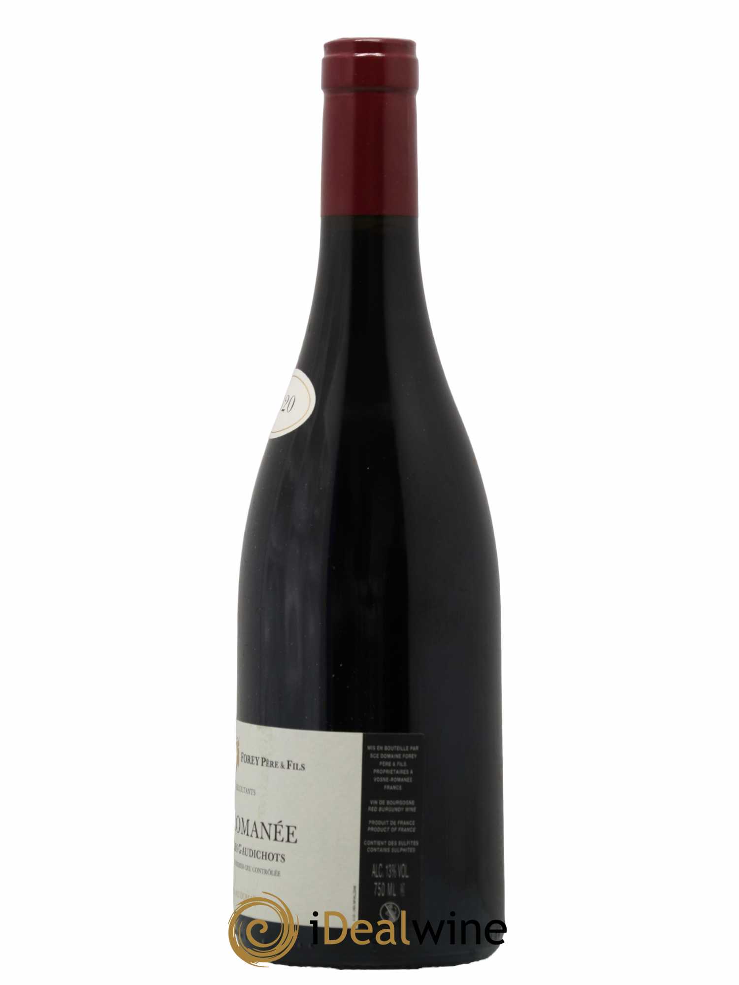 Vosne-Romanée 1er Cru Les Gaudichots Forey Père et Fils (Domaine)  2020 - Lot de 1 Bouteille