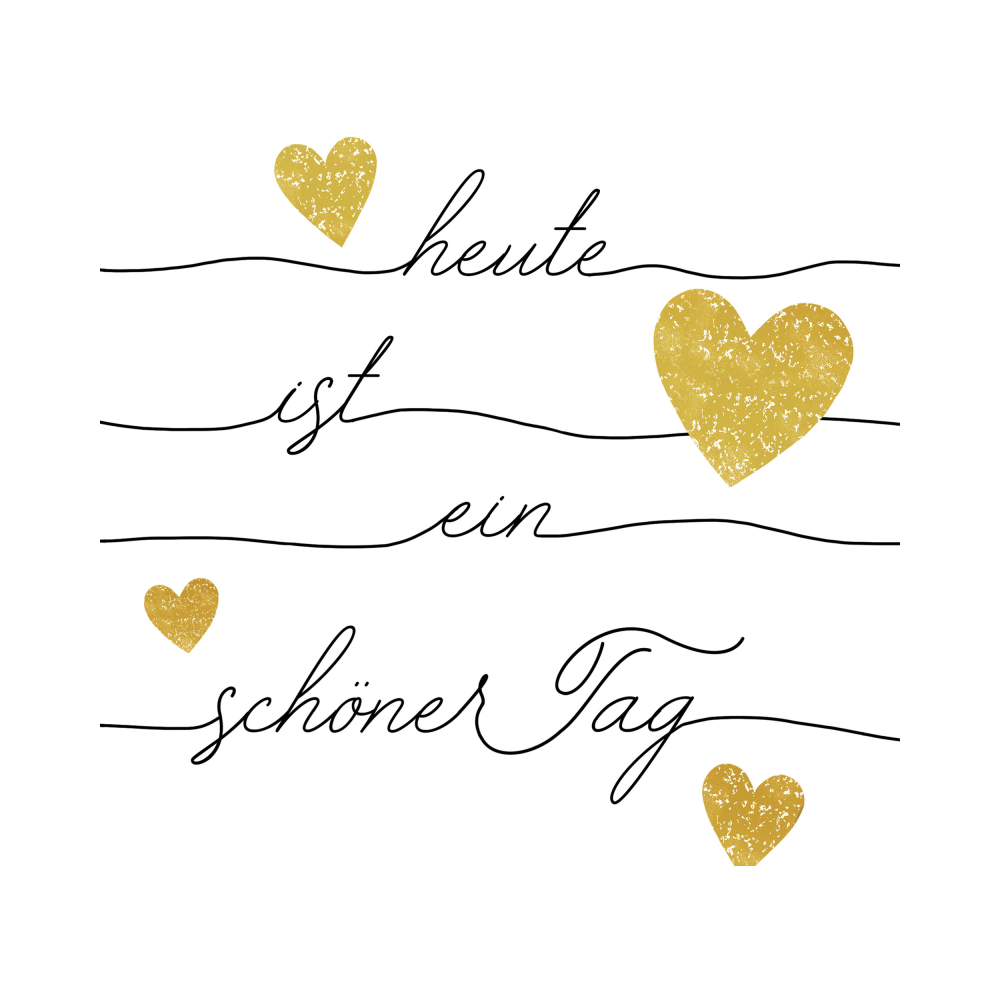 Servietten Atelier Schöner Tag